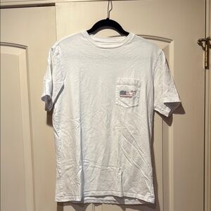 Vineyard Vines White Short Sleeve Tee
